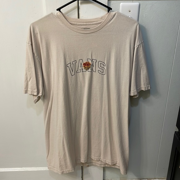 Van's Classic Fit rose embroidered tee / Size: Large - Picture 1 of 4